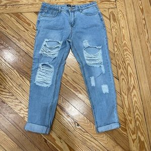 Boohoo Ripped Jeans